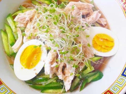 鶏ささみのヘルシー盛岡冷麺